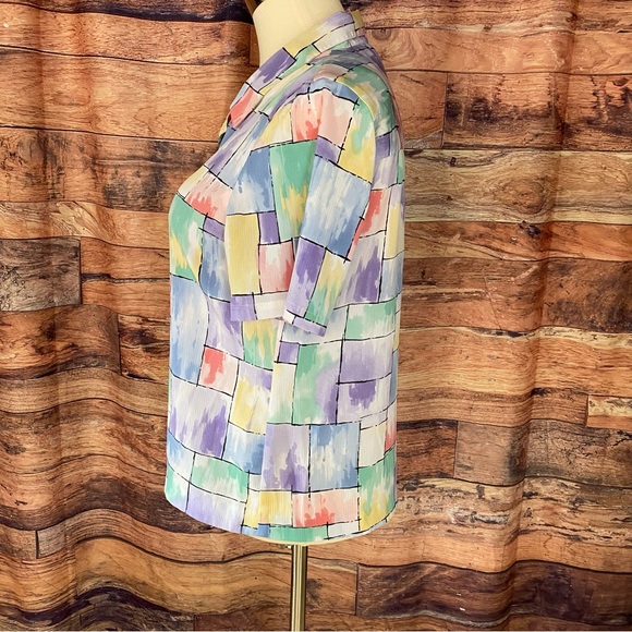 Alfred Dunner Button Down blouse - Picture 4 of 11